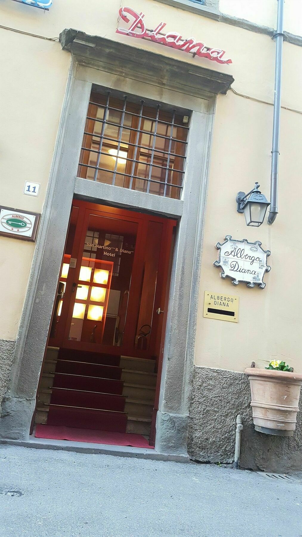 Hotel Diana & Depandance Lucca Exterior foto